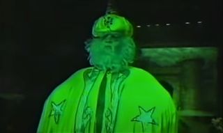 The Wrestler Oz walking to the ring in WCW