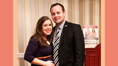 Is Josh Duggar in jail? Pictured: Anna Duggar and Josh Duggar pose during the 42nd annual Conservative Political Action Conference (CPAC) at the Gaylord National Resort Hotel and Convention Center on February 28, 2015 in National Harbor, Maryland. Conservative activists attended the annual political conference to discuss their agenda