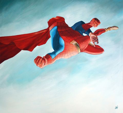 These surreal superhero mash-ups will freak you out | Creative Bloq