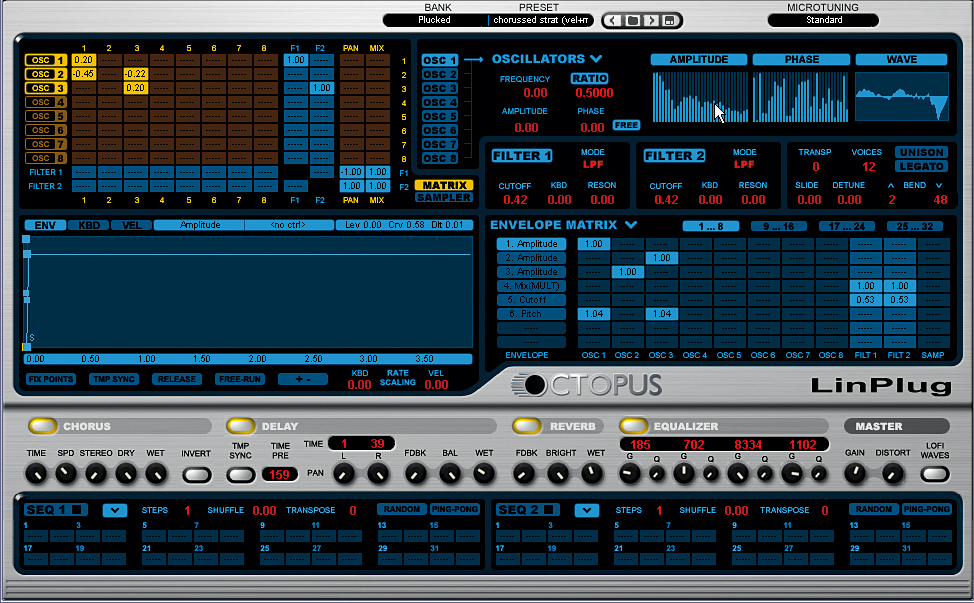 It offers a vast range of sonic possibilities.