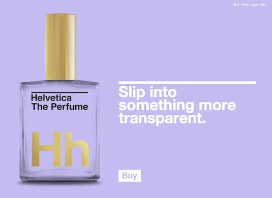 Helvetica perfume