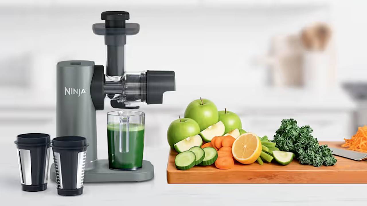 Ninja 3-in-1 Cold Press Juicer, Slicer &amp; Shredder