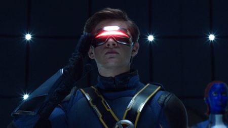 Cyclops in the danger room at the end of Apocalypse