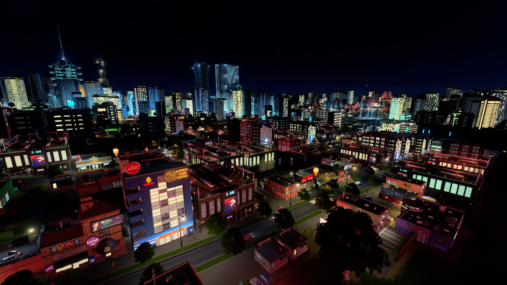 cities skylines after dark