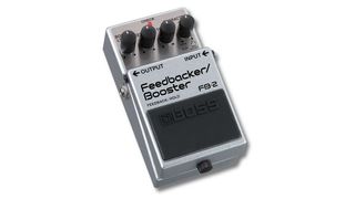 The FB-2 is a pedal of two halves - both a boost and a 'Feedbacker'