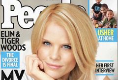 Elin Nordegren finally speaks out on divorcing Tiger Woods - infidelity, first, interview, People, magazine, see, pics, pictures, cover, front, divorced, split, separate, marriage, kids, celebrity, news, Marie Claire,