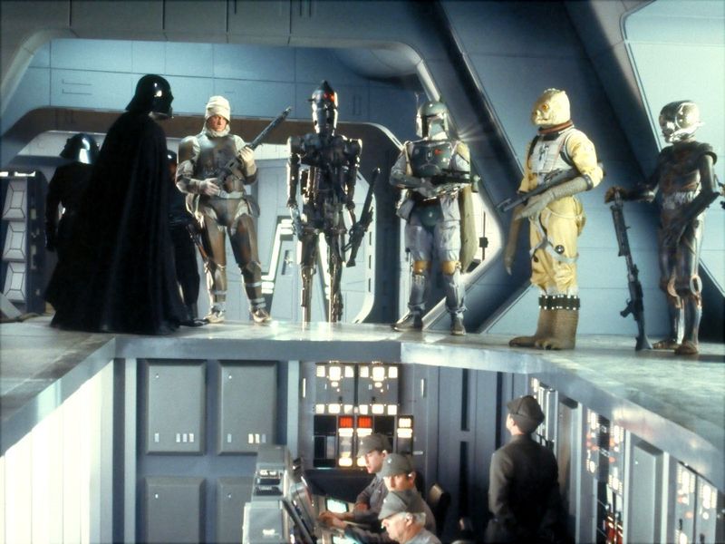 Whatever it is that all of the other bounty hunters did with their time
