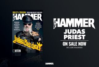 Judas Priest of Rob Halford on the cover of Metal Hammer issue 385