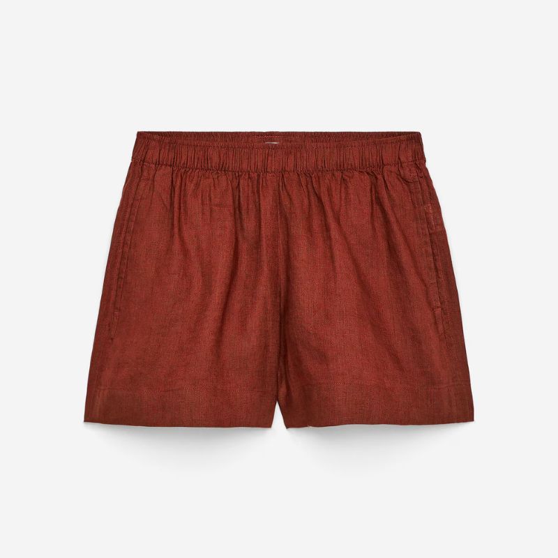 Image of burnt orange shorts