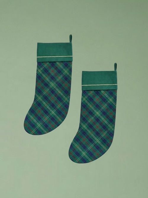 Plaid Stockings