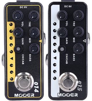 Mooer's 014 Taxidea Taxus and 015 Brown Sound preamps.