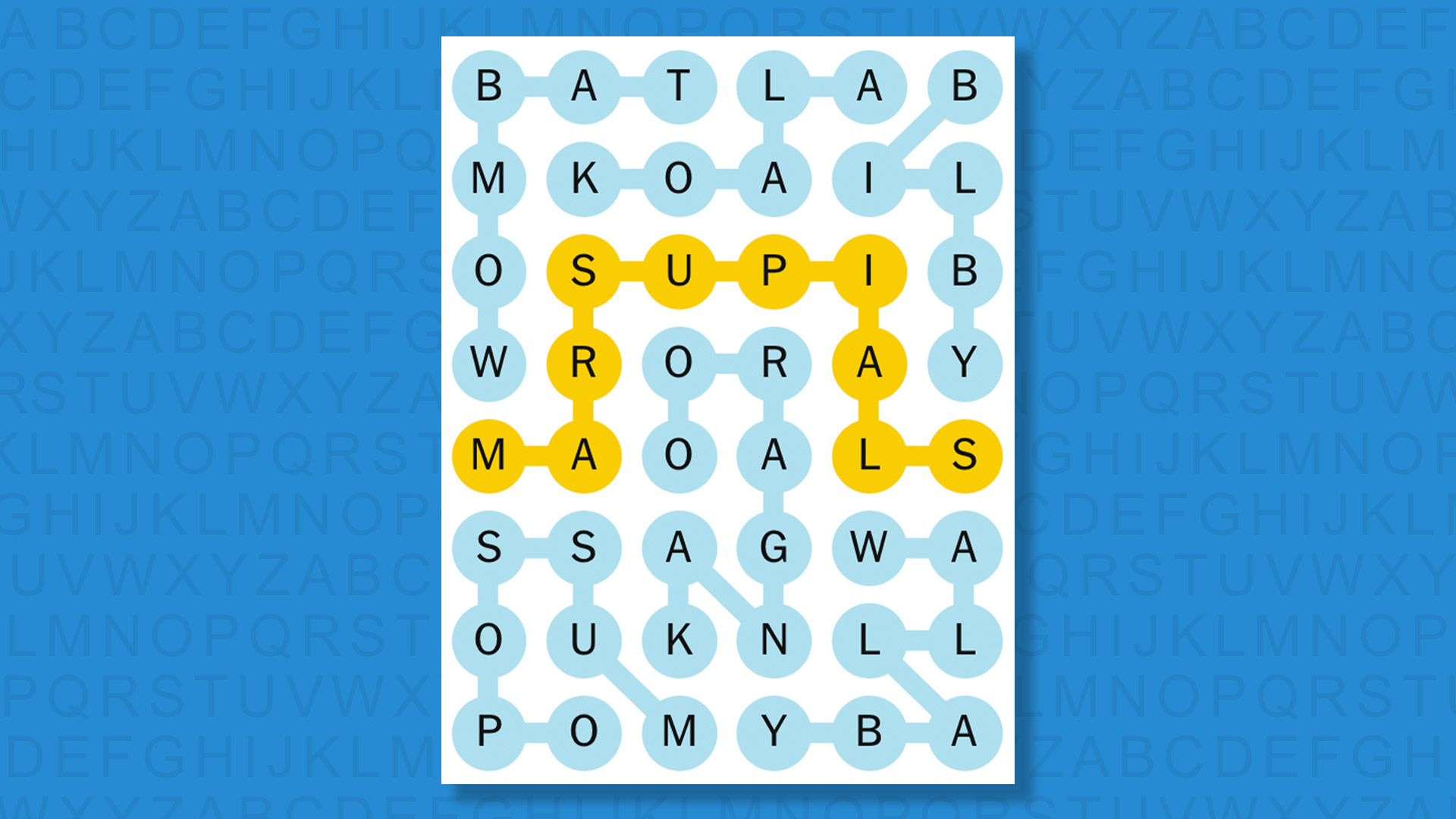 NYT Strands answers for game 763 on a blue background