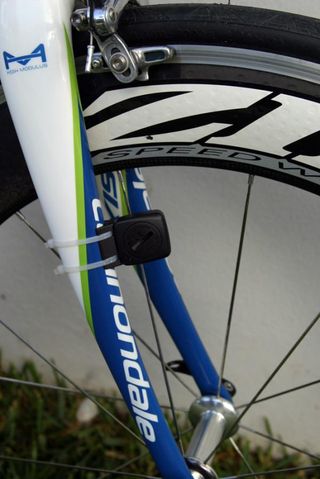 Choice of SRM's Power Control head units does require an additional wireless sensor to pick up the speed. Choosing a Garmin as a head unit eliminates this due to their GPS capabilities.