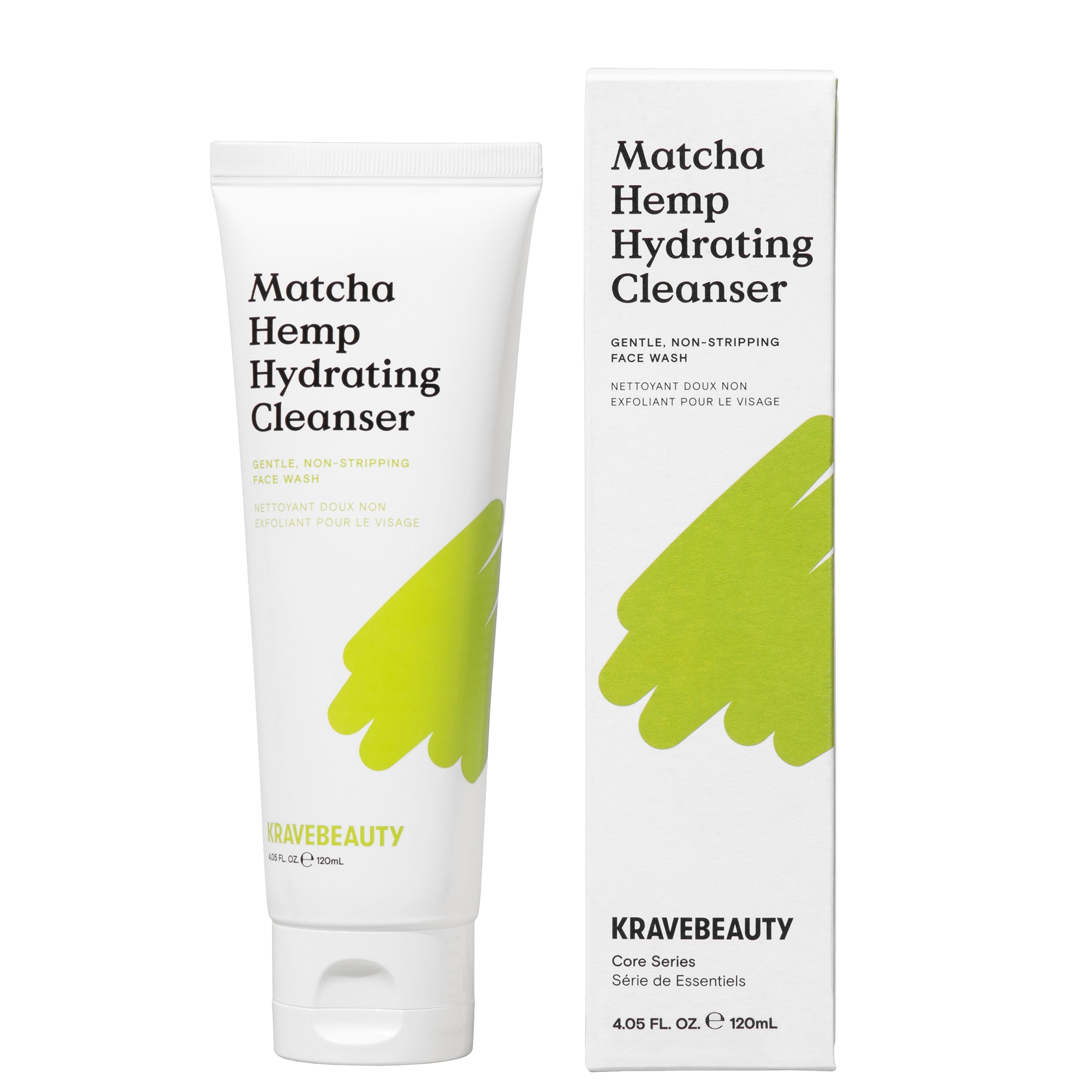 Kravebeauty Matcha Hemp Hydrating Cleanser 120ml