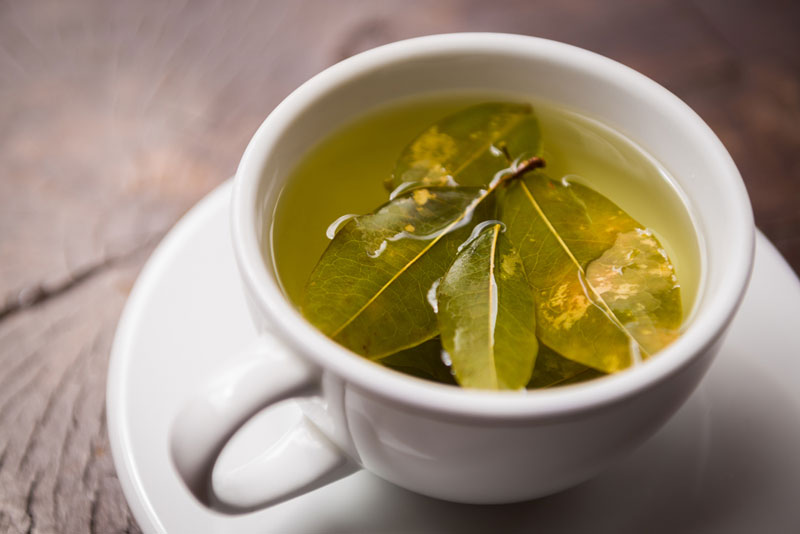 A cup of coca tea