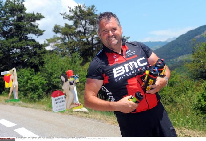BMC's Belgian soigneur Chris De Vos