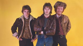 Cream: Jack Bruce, Eric Clapton and Ginger Baker.