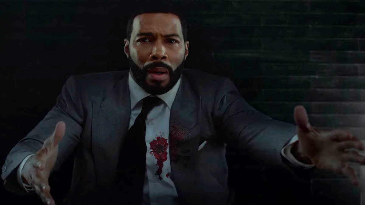 Omari Hardwick as Ghost shot in Power