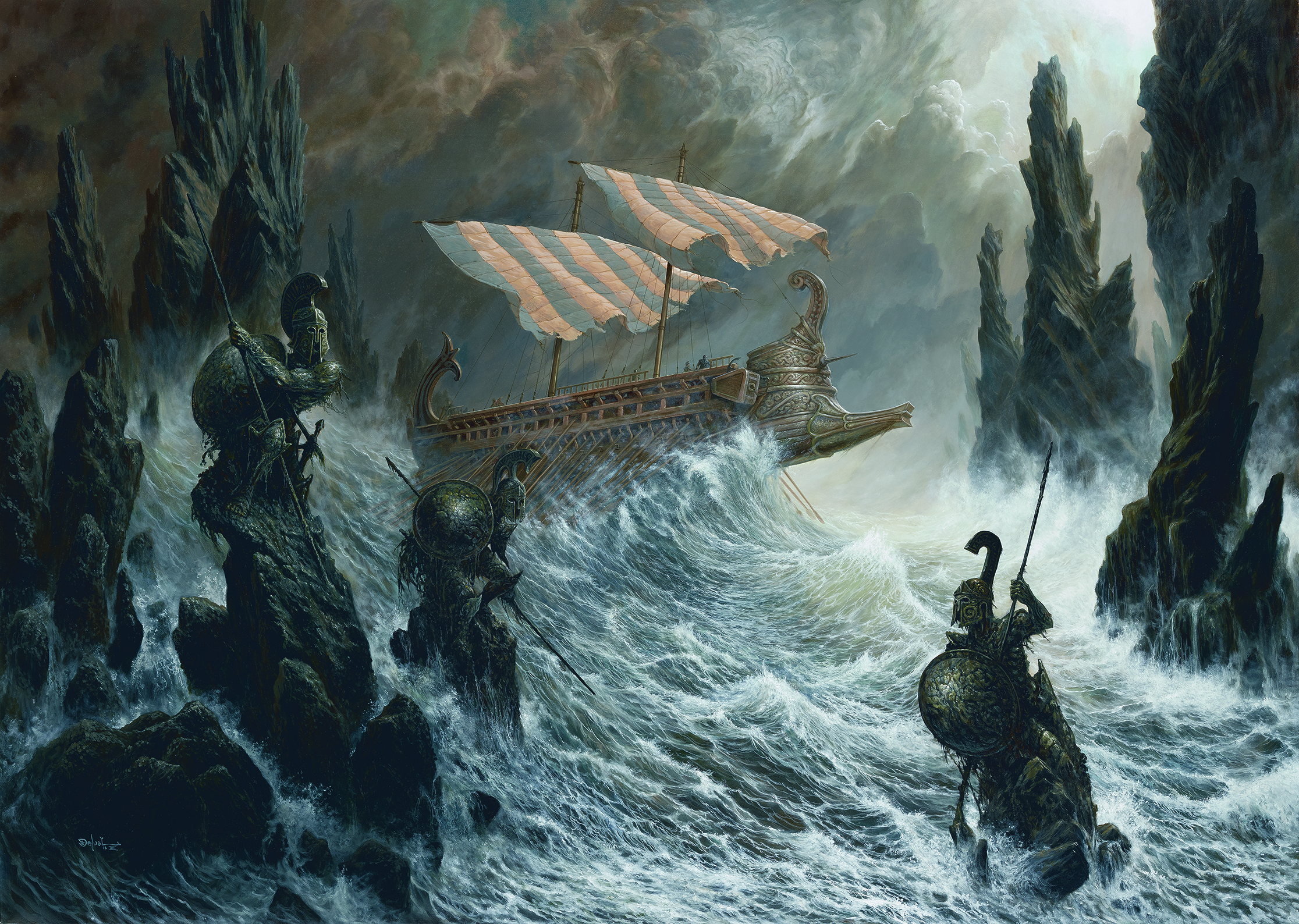 Fantasy art inspired by Victorian painters