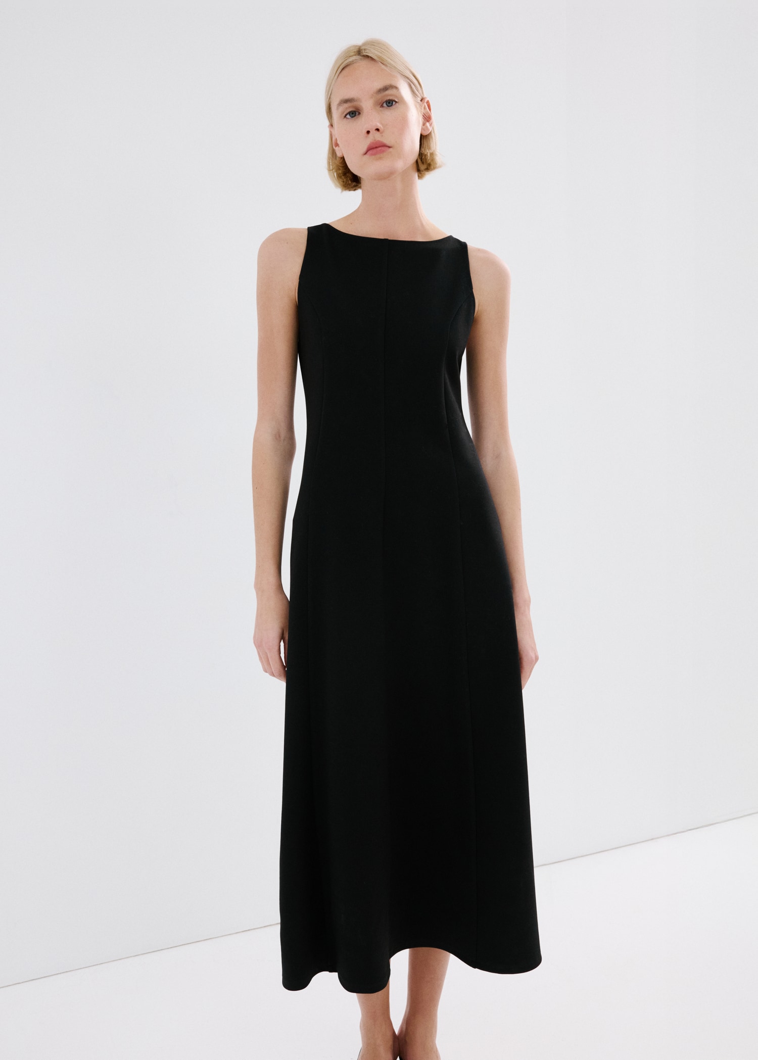 A-Line Dress With Godets - Women | Mango Usa