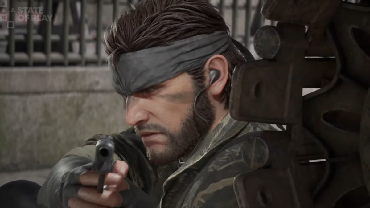 New Metal Gear Solid Delta screenshot from the State of Play stream.