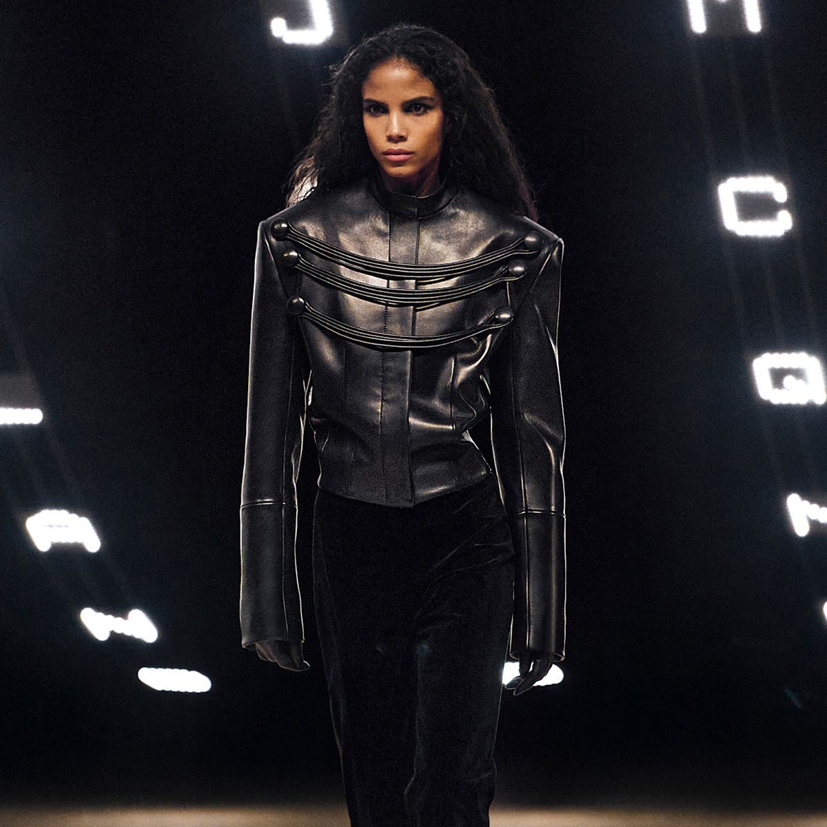 Fashion People Are Wearing Military Jackets Again—Here's the Runway Moment That Explains It