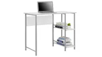 best desk: Mainstays Basic Metal Student Computer Desk