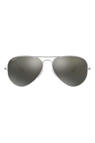 Ray-Ban Standard Icons 58mm Mirrored Polarized Aviator Sunglasses