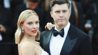 Scarlett Johansson et Colin Jost lors du 76e festival de Cannes le 23 mai 2023. 