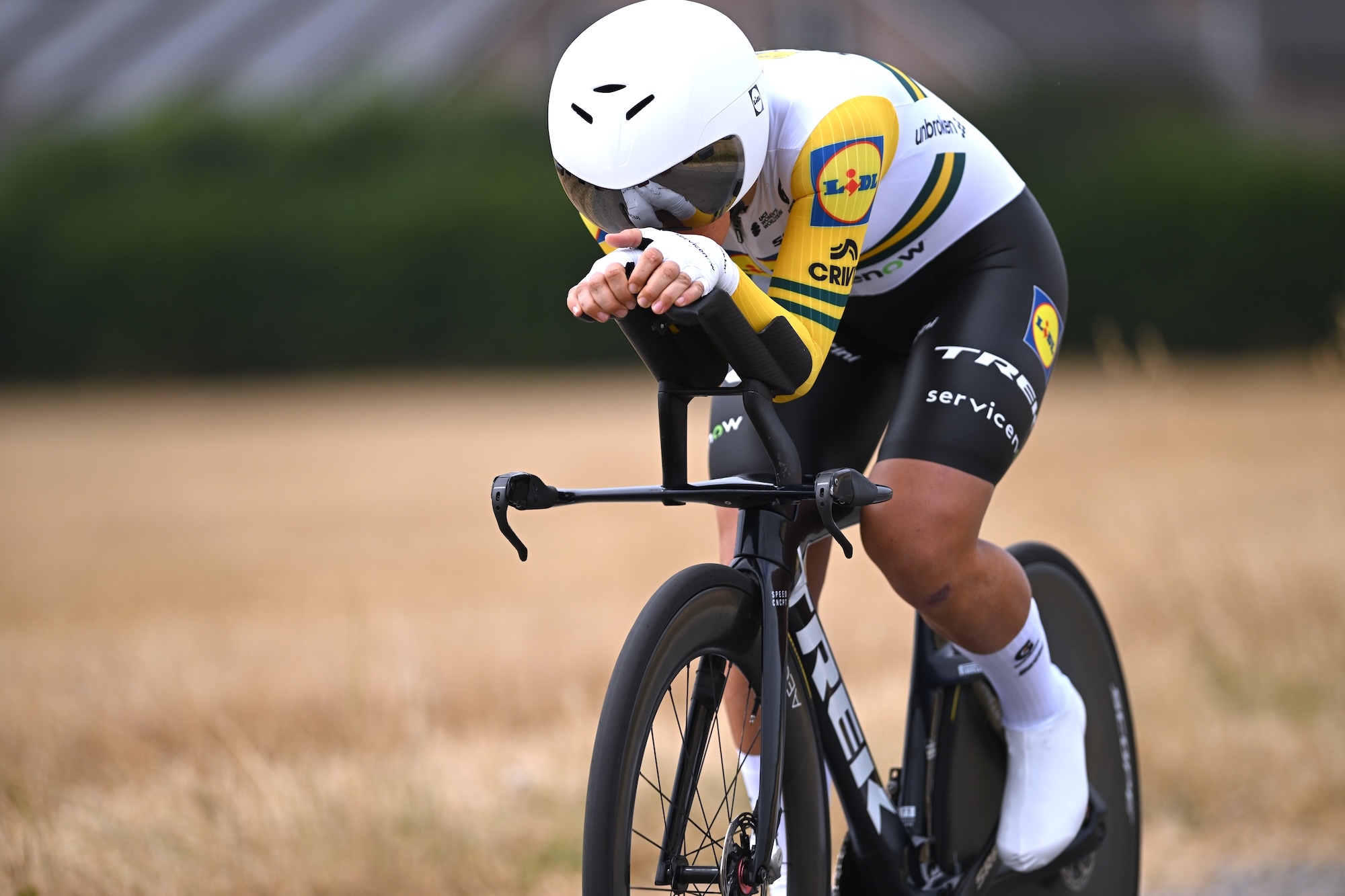 Felicity Wilson-Haffenden of Australia and Team Lidl - Trek competes during the 12th Baloise Ladies Tour 2026.