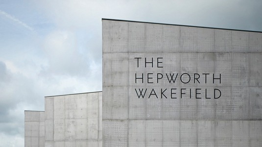 APFEL worked in tandem with the architect as it developed the identity for the Hepworth Wakefield