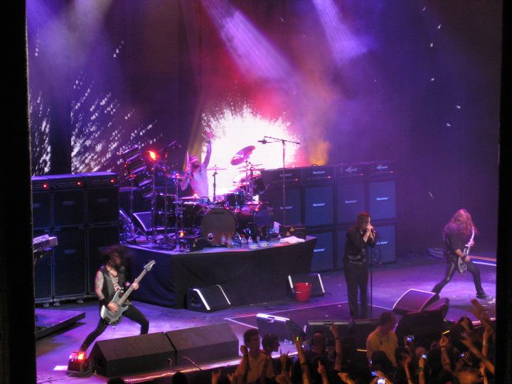 Ozzy and co in full flight
