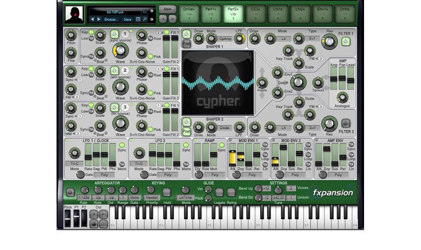 DCAM Cypher synth