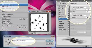 Custom Photoshop brushes