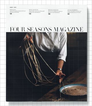 Matt Willey was hired by B2B publishers Pace to redesign the luxury travel magazine Four Seasons