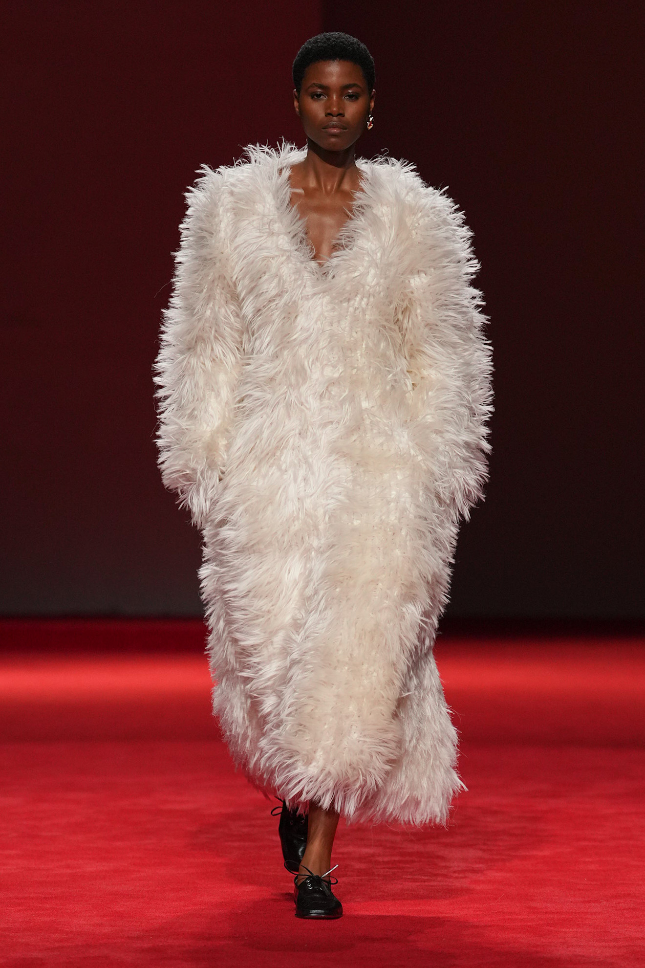 models on the Bottega Veneta Fall 2026 fashion show