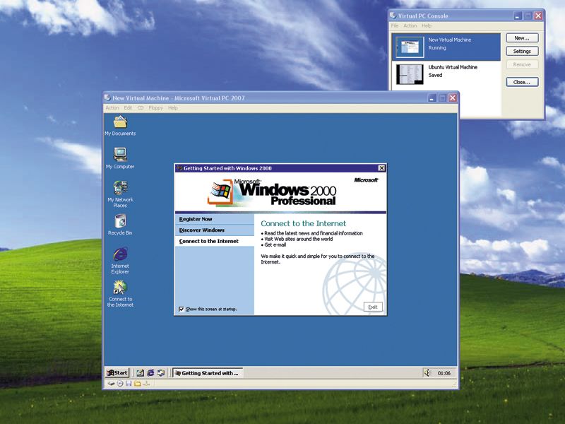 Виртуальный виндовс. Virtual PC. Microsoft Virtual PC. Microsoft Virtual PC 2007. Виртуальная машина для Windows 7.