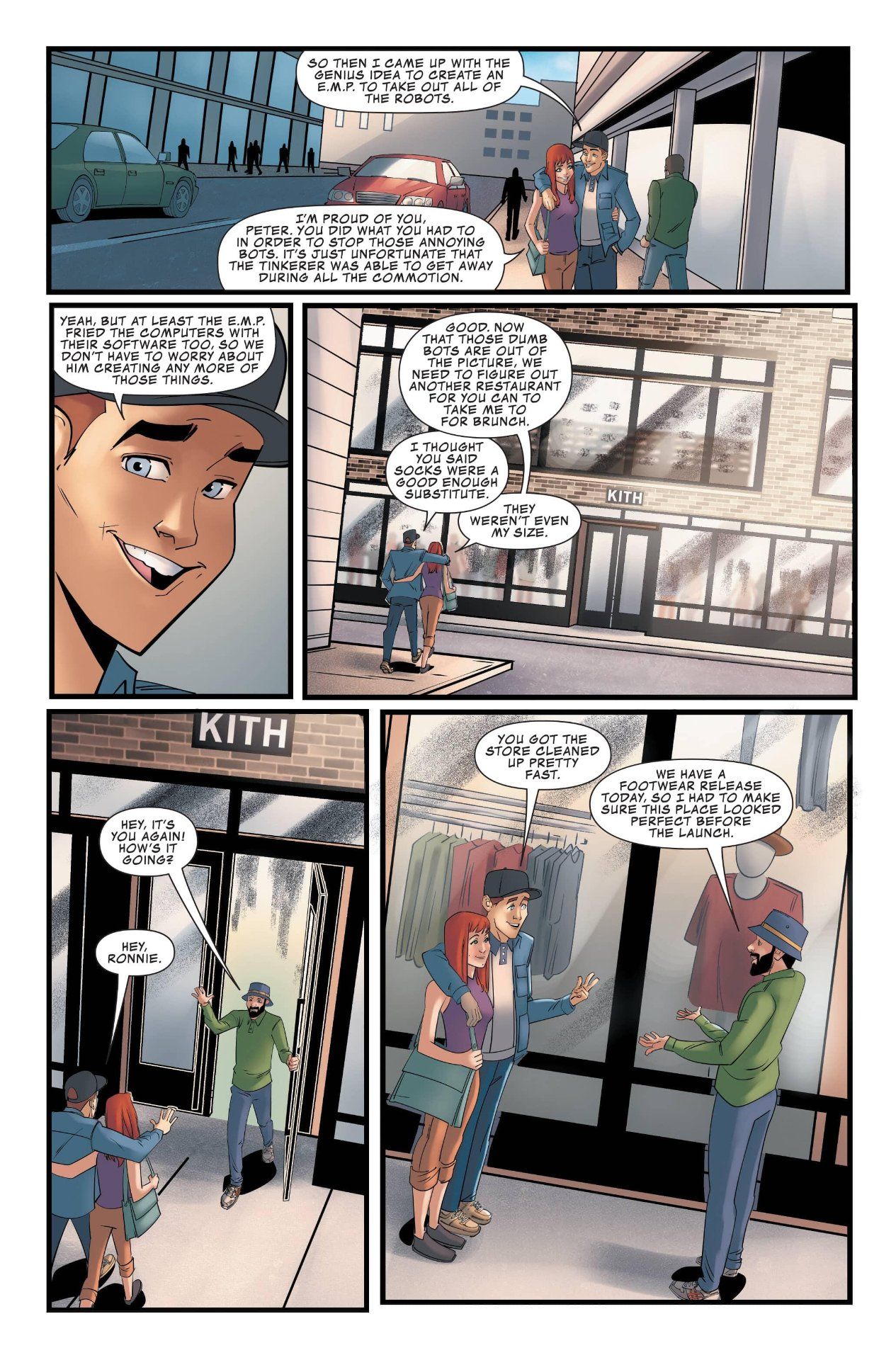 Marvel | Kith Spider-Man #1 preview