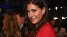 lisa snowdon wearing red
