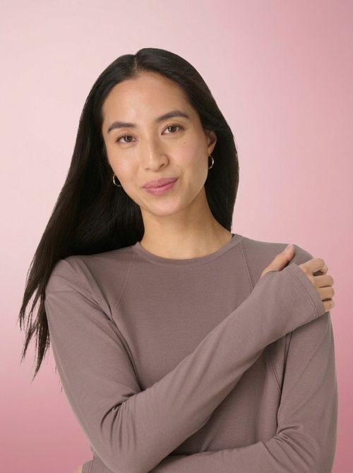 Soft Flow Studio Longline Long Sleeve Tee