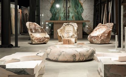 Marble designs by Grupo Arca