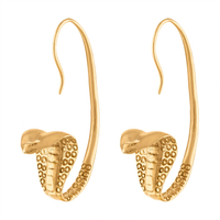 Sewit Sium, Rearing Cobra Earrings, starting from $210
