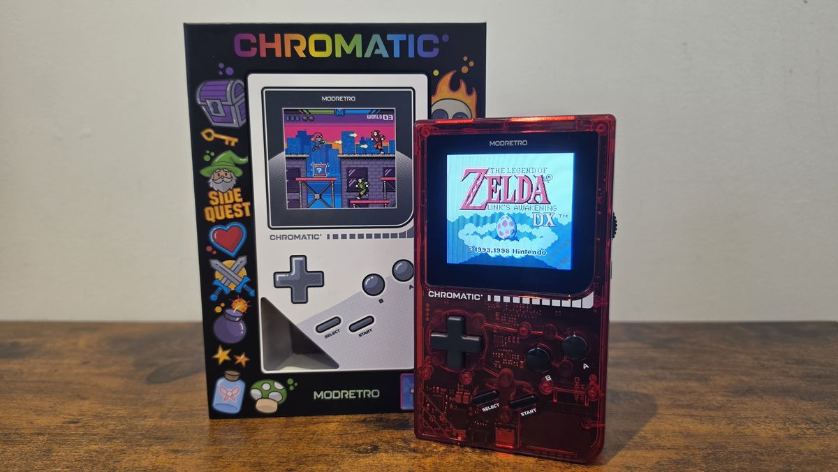 Two weeks with the new ModRetro Chromatic Transparent: I'm loving this slick modern way to play classic Game Boy games