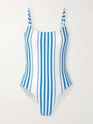 Elene Striped Swimsuit