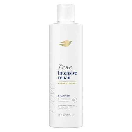 Dove Shampoo Intensive Repair With Bio-Protein Care Technology & Amino Serum, 12 Oz