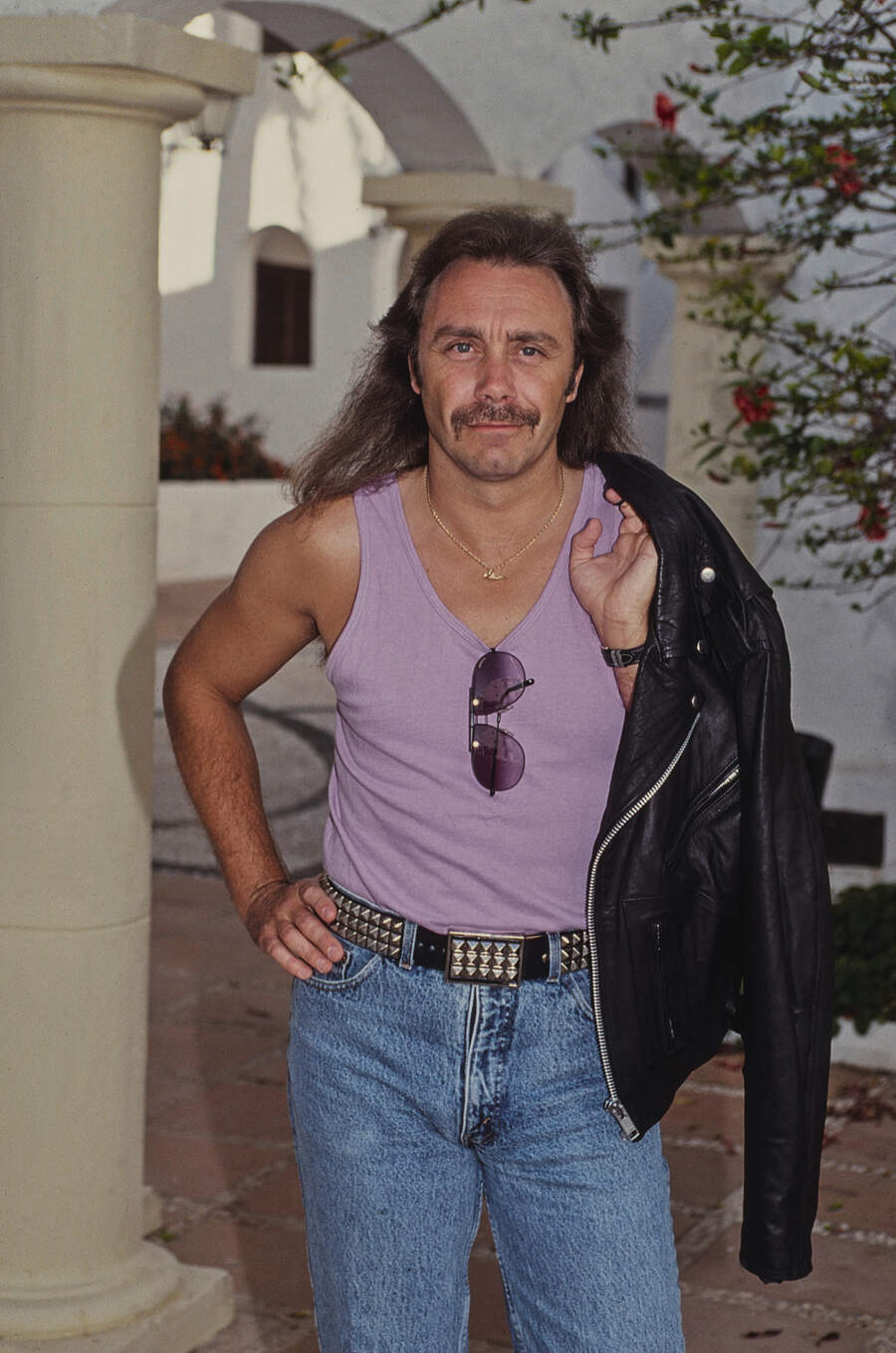 Ian Hill - Photosession in Marbella Spain - 11 Jul 1990