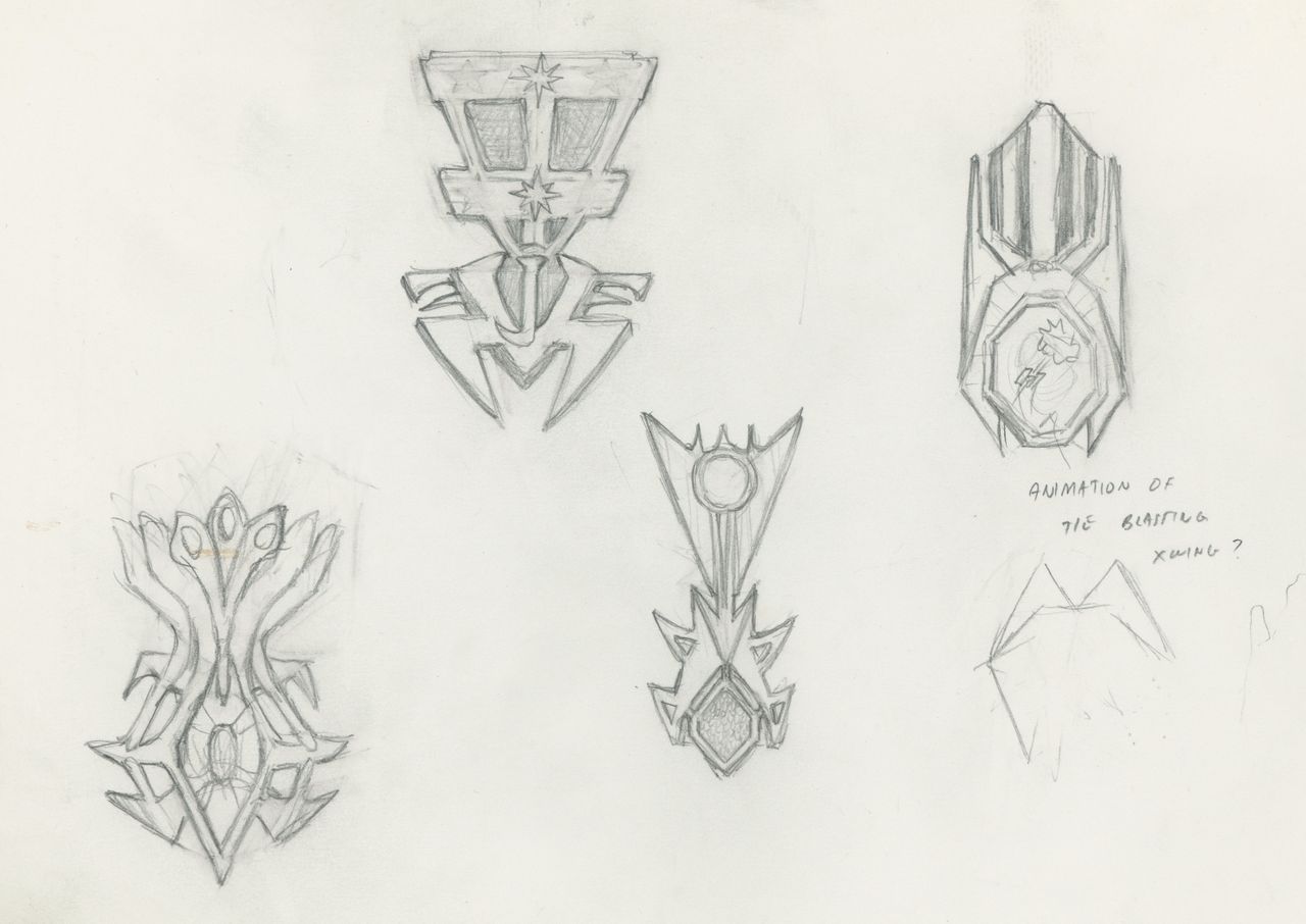 Concept art for TIE Fighter