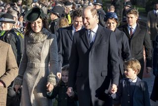Prince William Kate Middleton Prince George Charlotte Christmas