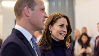 Prince William and Kate Middleton in Boston, 2022