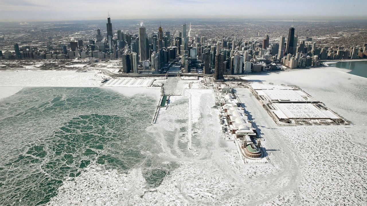 US polar vortex, Chicago